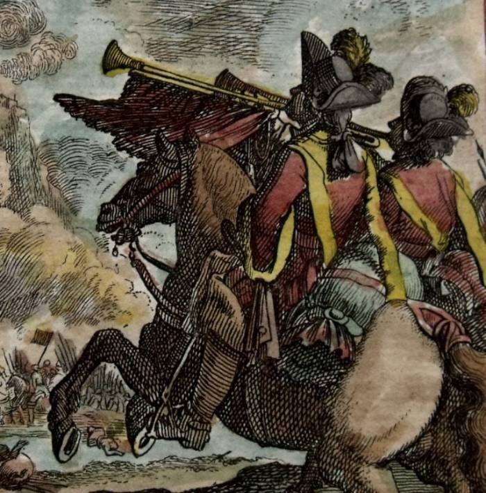 El corneta militar, 1699. Abraham Santa Clara