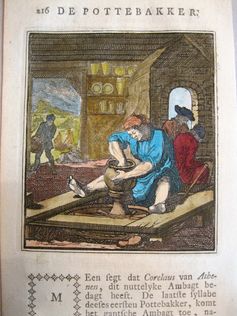 El ceramista o fabricante de ollas, 1699. Abraham Santa Clara