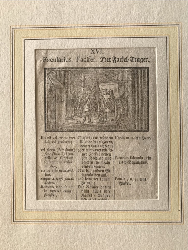 Portador de antorcha, hacia 1750. Anónimo