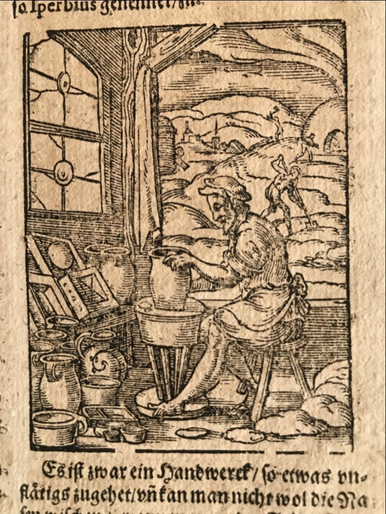 Ceramista renacentista, 1659. Jost Amman