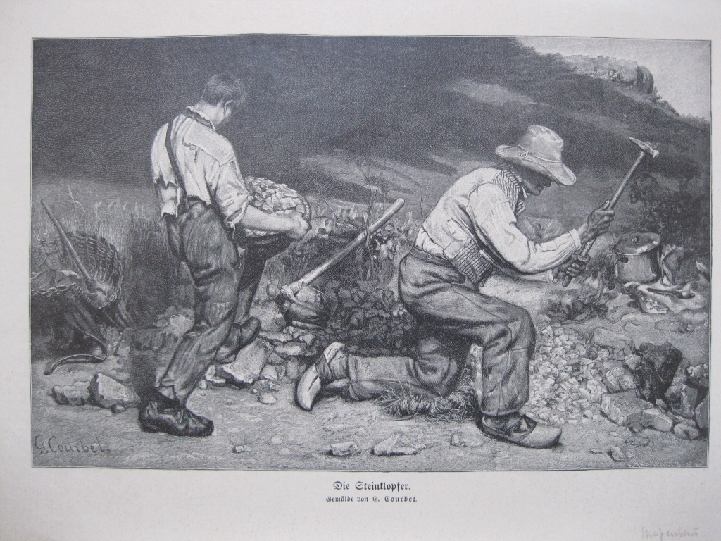 Hombre rompiendo piedras,  hacia 1908