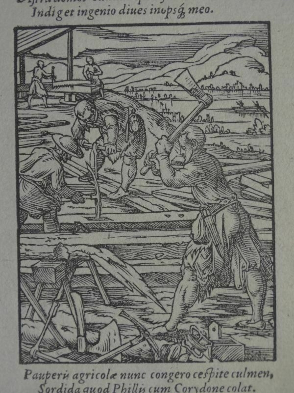 Carpinteros renacentistas trabajando, 1574. Jost Amman