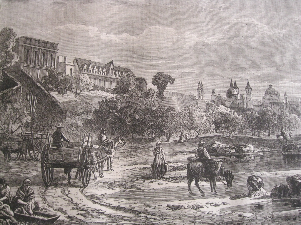 Vista de Buenos Aires (Argentina, América del sur), 1865. Anónimo