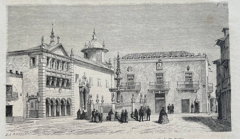 Centro histórico de Viana do Castelo (norte de Portugal), 1861. Lancelot/Seabra