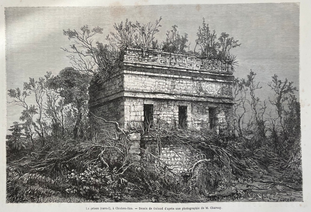 Ruinas mayas de Chichen Itza /Yucatán, México), 1884. Guiaud/Charnay