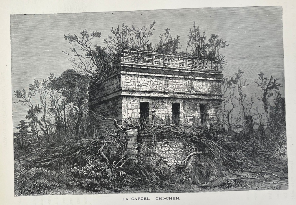 Ruinas mayas de Chiche Itza y Uxmal (Yucantán, México), ca. 1880. Guiaud