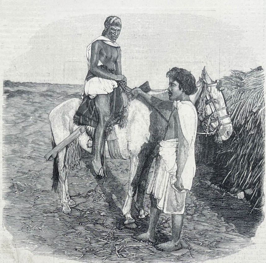 Indígenas guajiros de Maracaibo (Venezuela, América del sur), 1896.