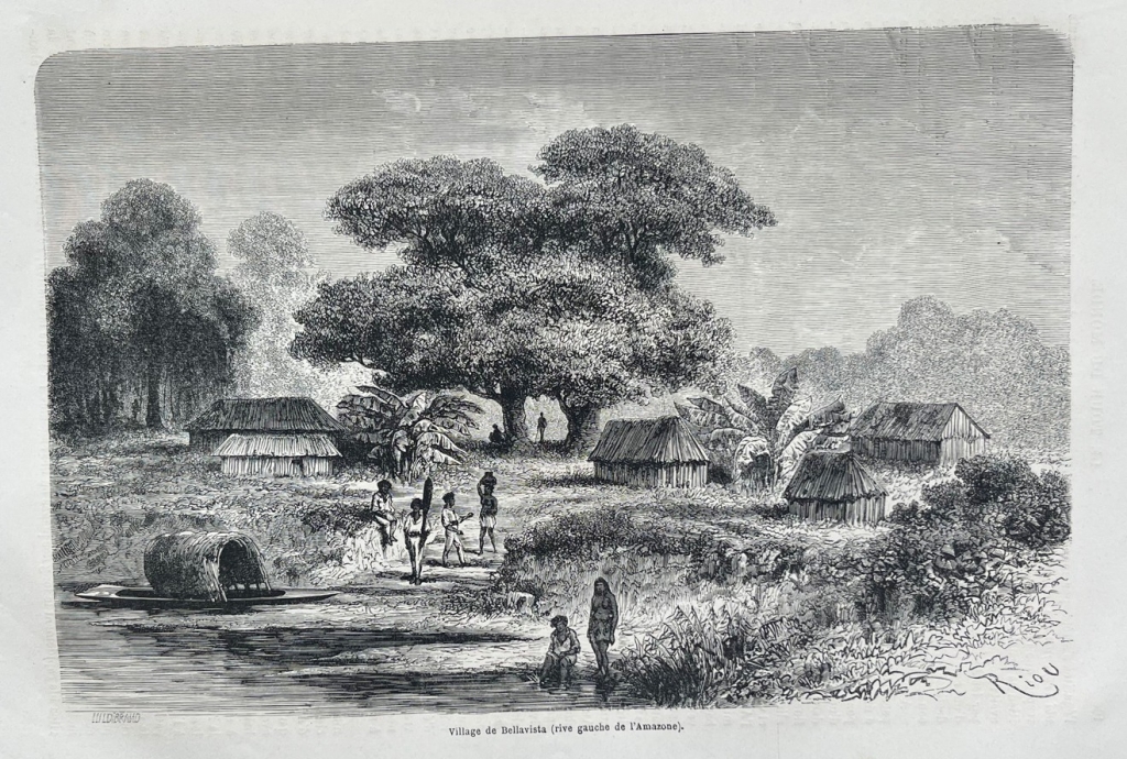 Visitas de Bellavista y Ampiyacú (Loreto, Perú), 1866. Riou/Hildibrand