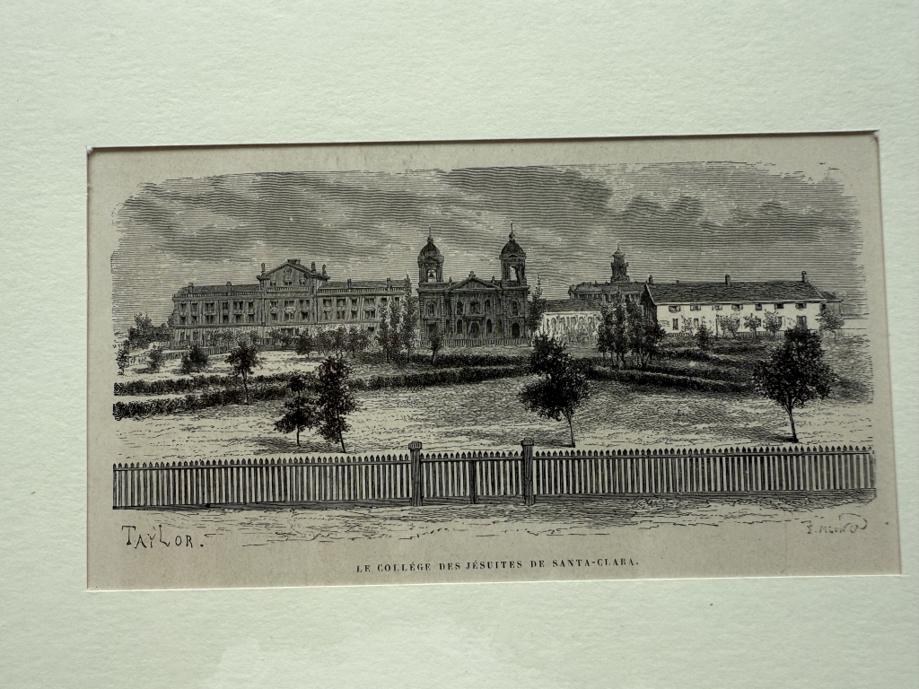 Colegio de los jesuitas de Santa Clara, en California (EE.UU), hacia 1870. Taylor/Meunier