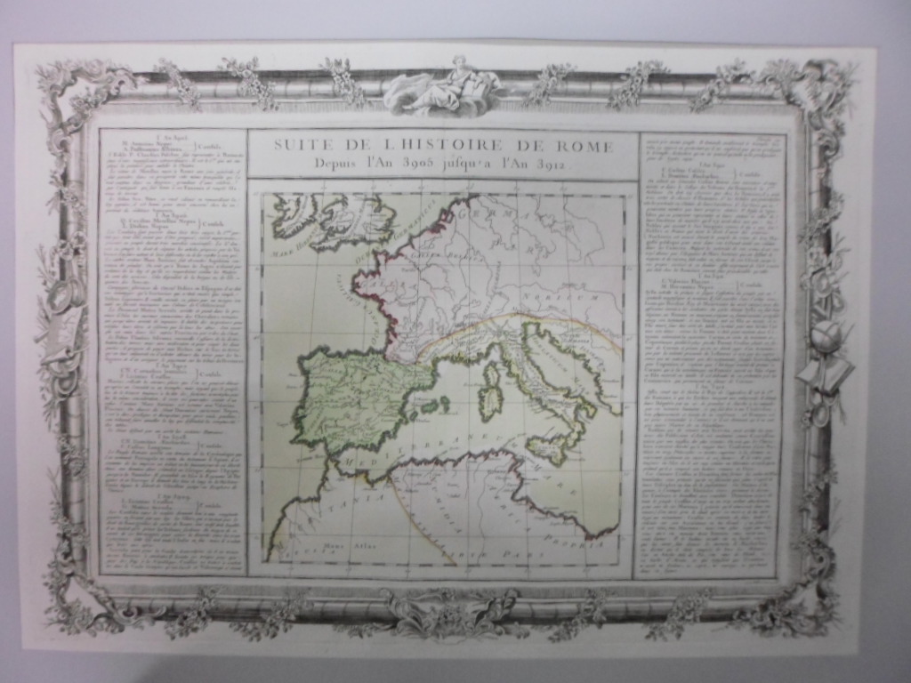 Gran mapa de Europa, 1761, Buy de Mornas