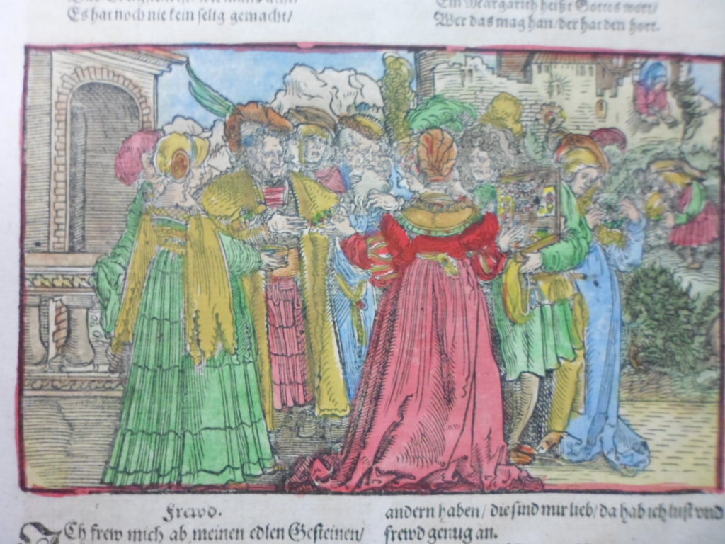 El joyero ambulante, 1532, Hans Weiditz