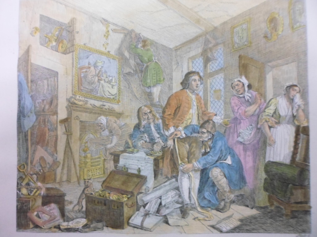 El sastre, 1818, William Hogarth