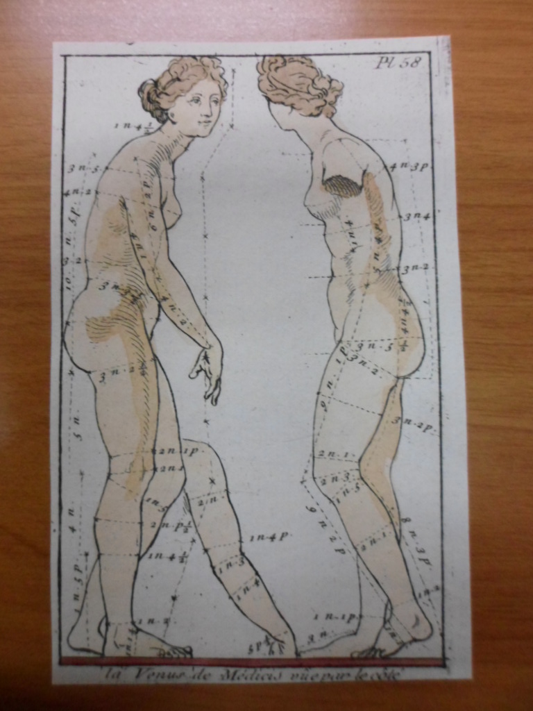 Desnudo de Venus, 1751, Jombert Cochin