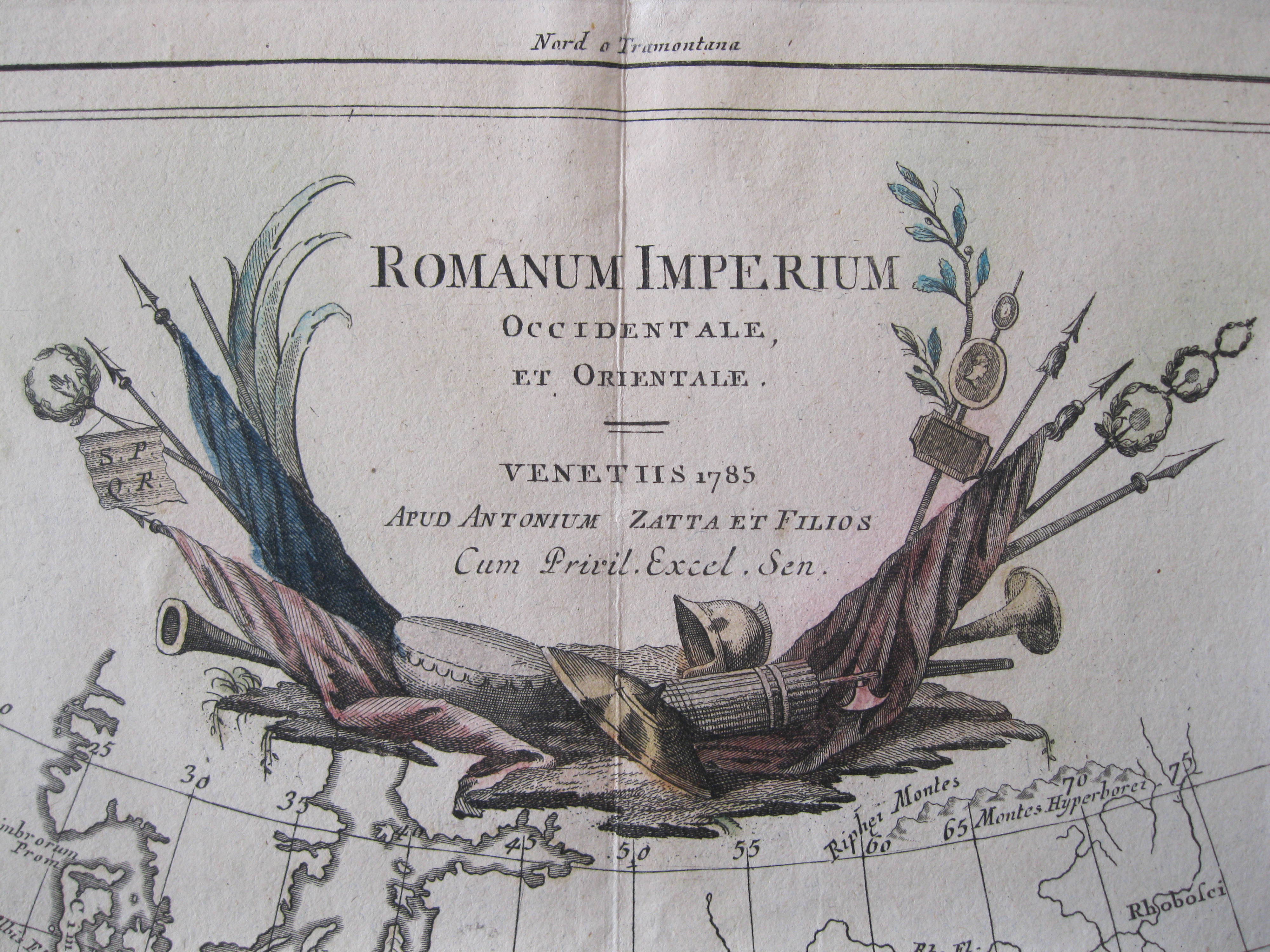 Imperio Romano.1785.Zatta