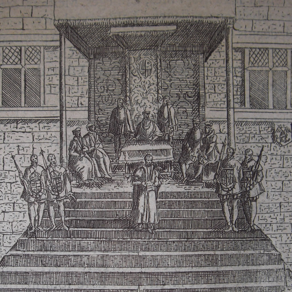 Audiencias y reuniones durante la Guerra de Flandes, Baudartius, 1616