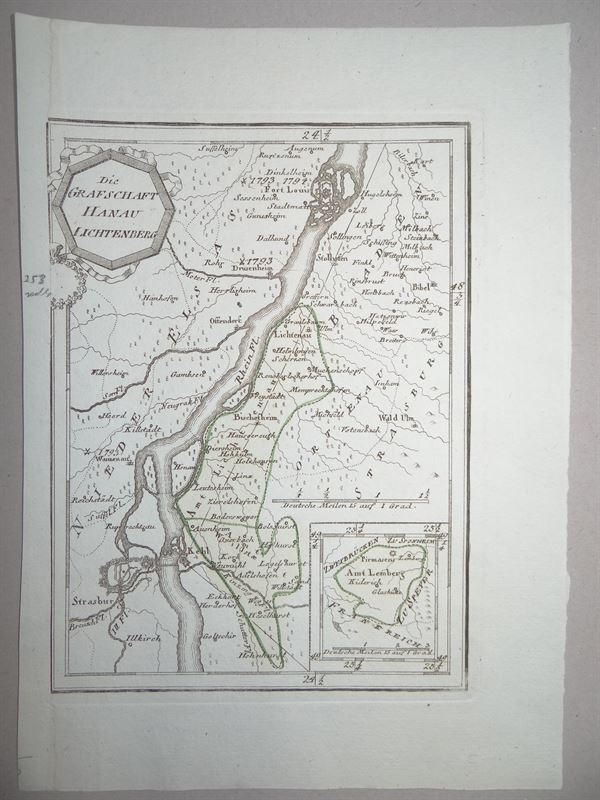 Condado de y ciudad de Hanau (Alemania), 1700