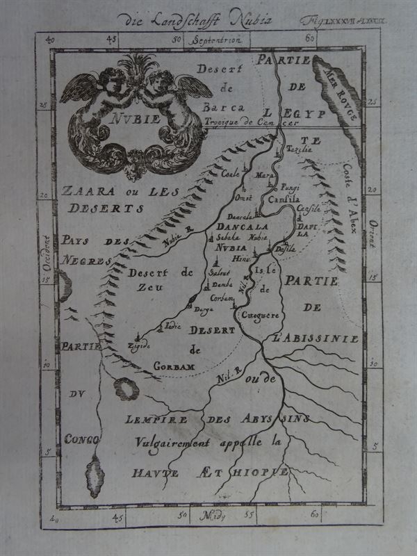 Nubia (Egipto), 1719.Mallet