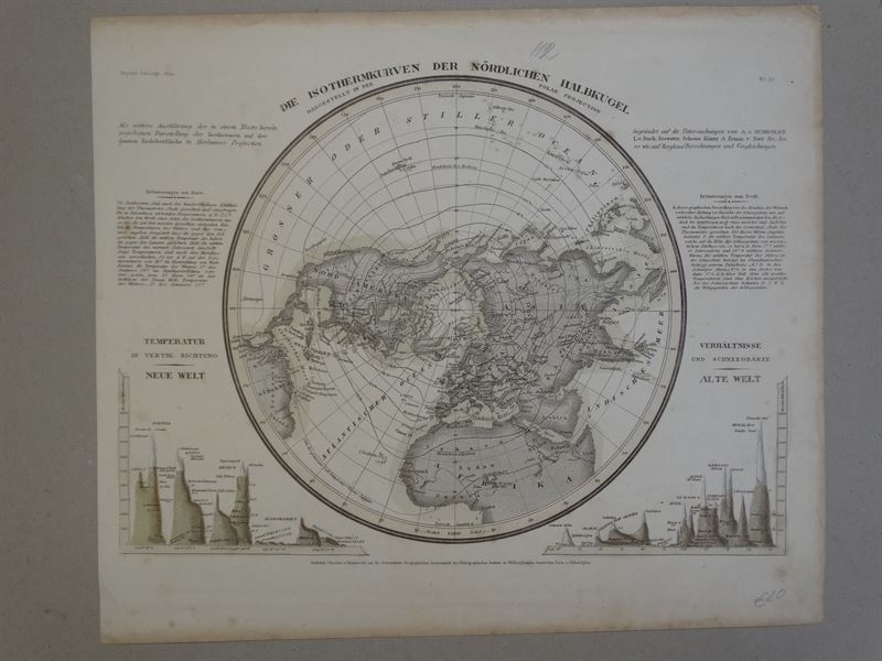Meteorología del hemisferio norte, 1845. Meyer