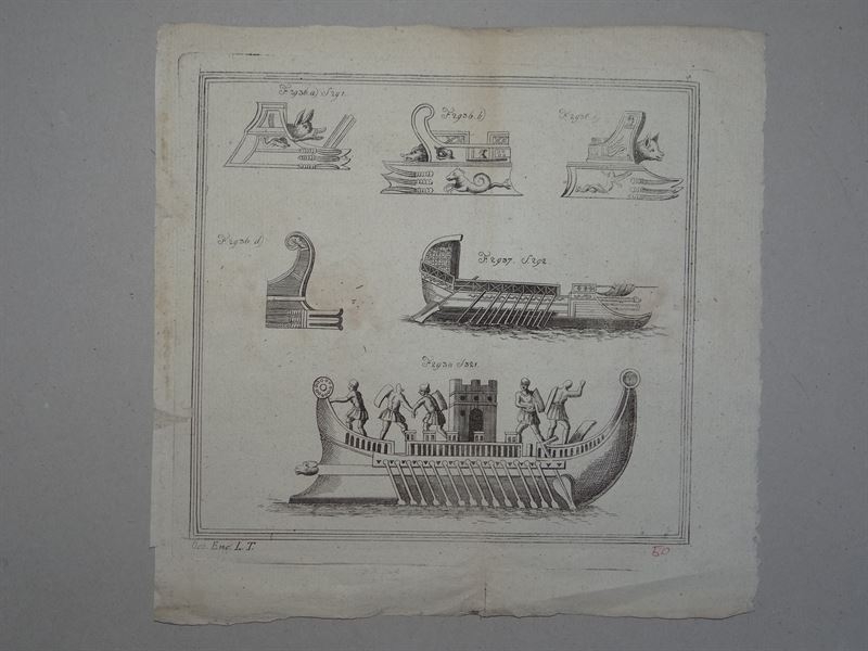 Barcos, tecnología.1790