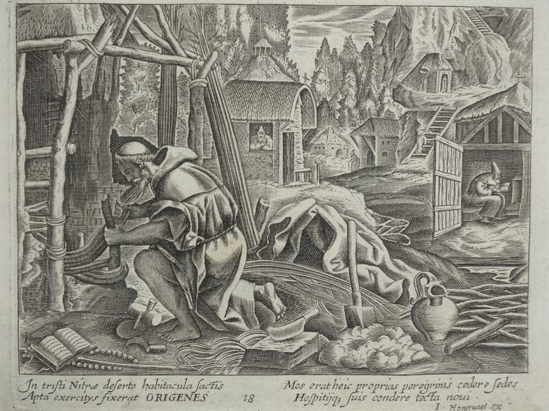 Aldea de Eremitas, 1688. Joan y Raphael Sadeler
