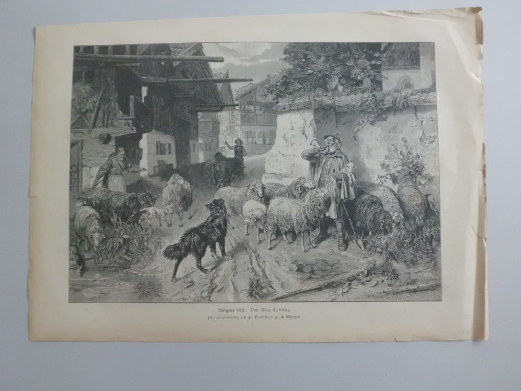 El pastor llamando a su rebaño, 1884.