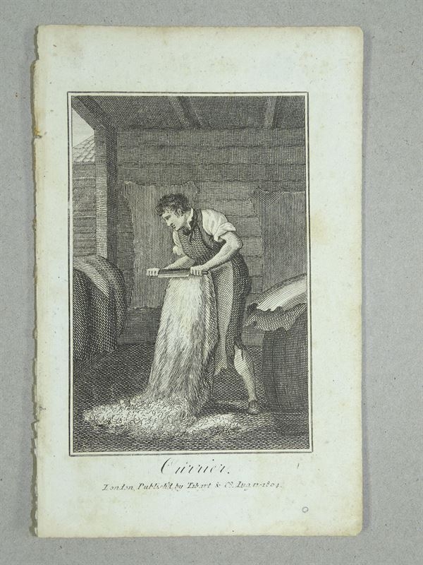 El curtidor de pieles,1806. Trabart