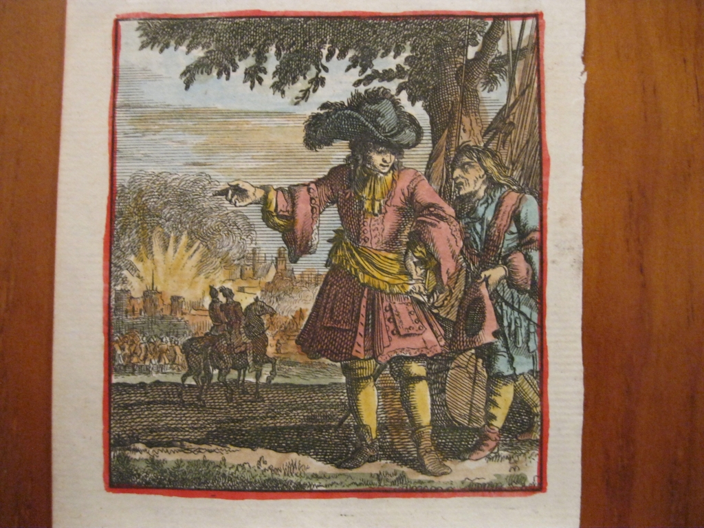 El soldado, 1699. Weigel
