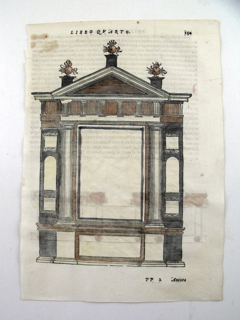 Puerta renacentista, 1565. Serlio
