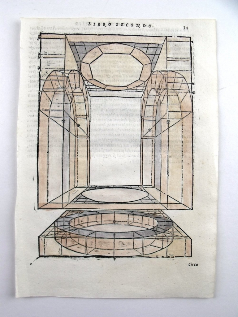 Perspectivas arquitectónicas del renacimiento, 1565. Serlio