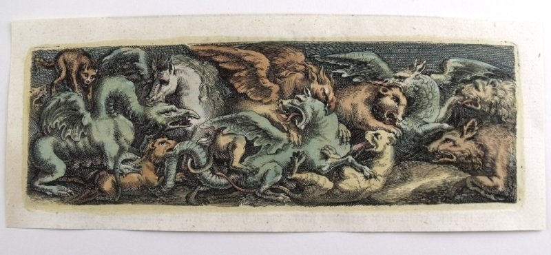 Animales mitológicos, 1679. Sandrart