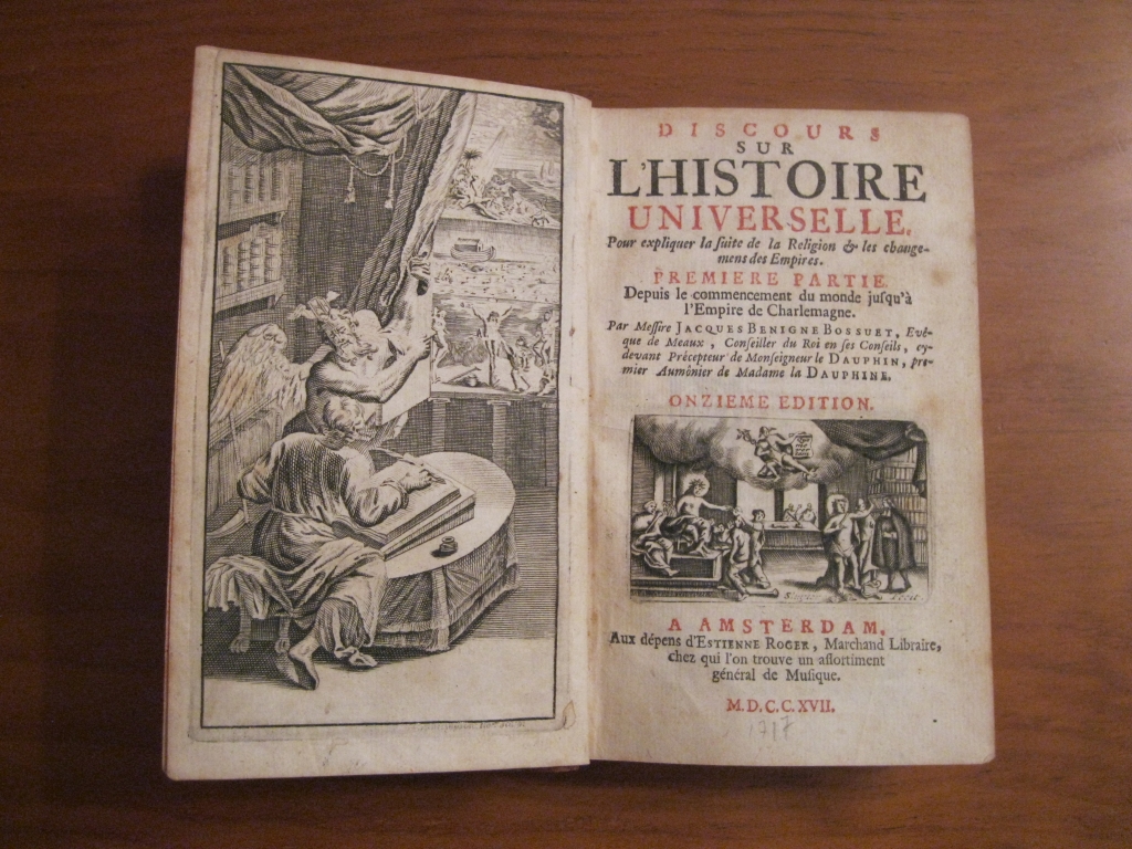 Histoire Universelle, 1717,3 Tomos (1-2-3). Bossuet/E.Roger. Posee numerosos mapas