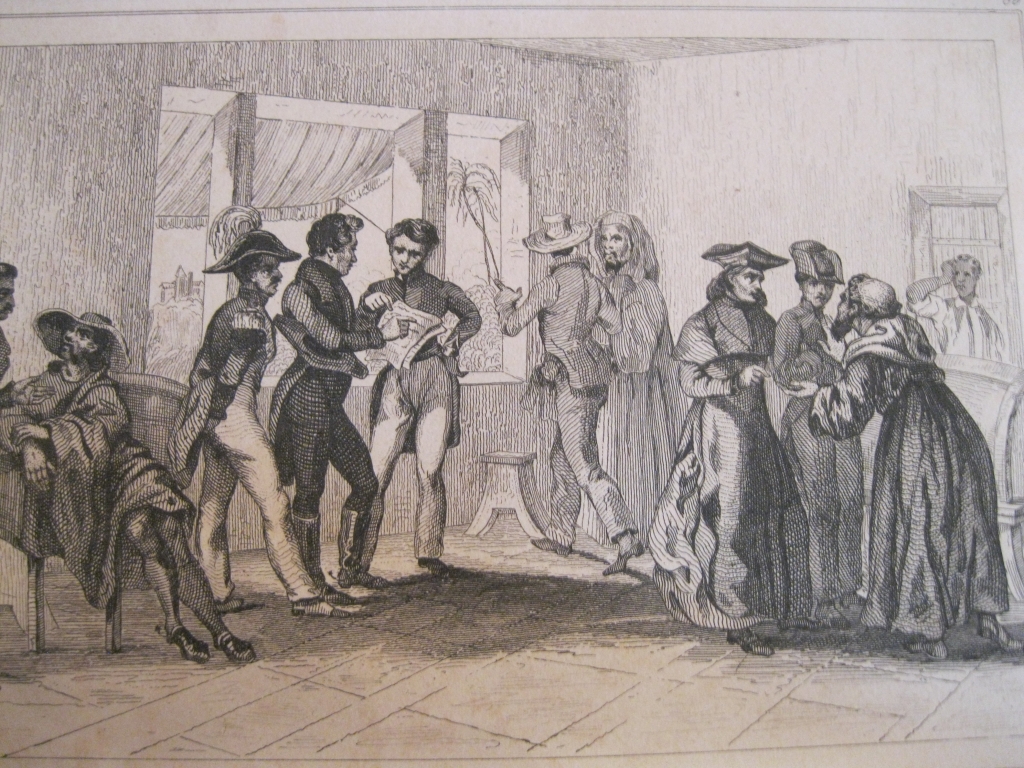 Reunión política en Pernambuco ( nordeste de Brasil), hacia 1850. Lalaisse/Monnin