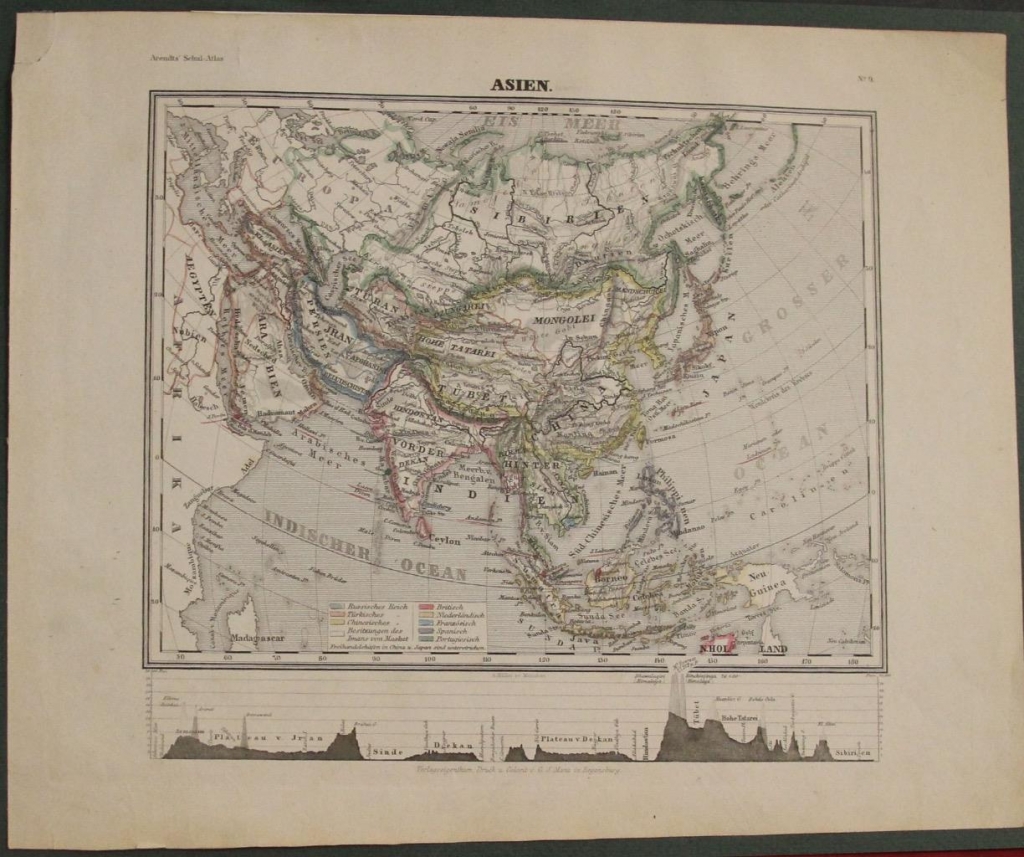 Asia, 1866. Carl Arendts/A.Müller