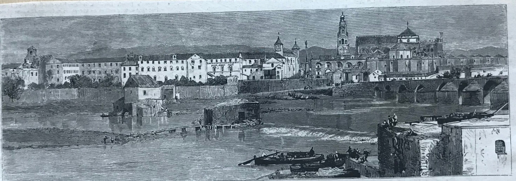 Vista panorámica de la ciudad de Córdoba (España), 1888. Anónimo